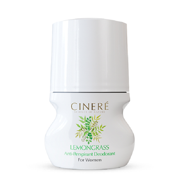 دئودورانت زنانه سینره با رایحه لیمو Lemon Grass حجم 50 میل