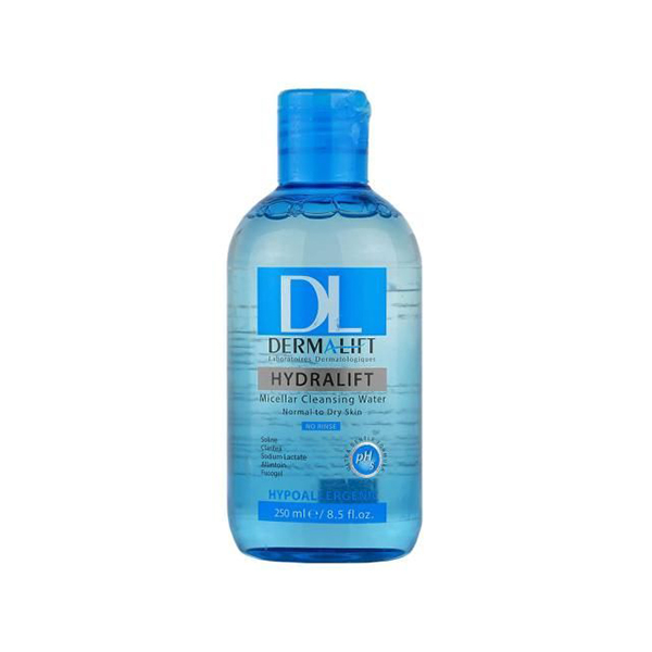 محلول پاک کننده آرایش صورت درمالیفت مدل HYDRALIFT حجم 250 میل
